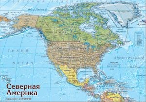 Картографический пазл-Северная Америка