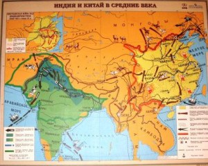 Индия и Китай средние века.