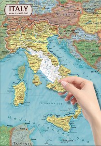 Картографический пазл-Италия