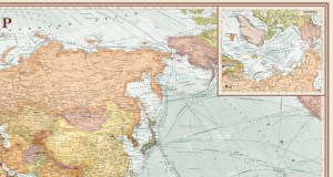 Политическая карта мира 1:15   233х158